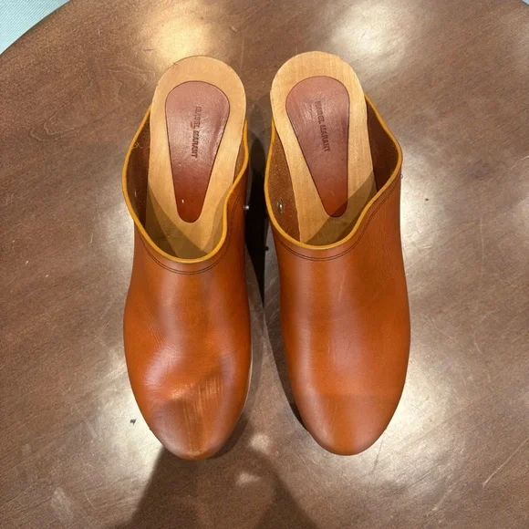 Isabel Marant Leather Clogs, Size US 7/38 - Picture 5 of 12